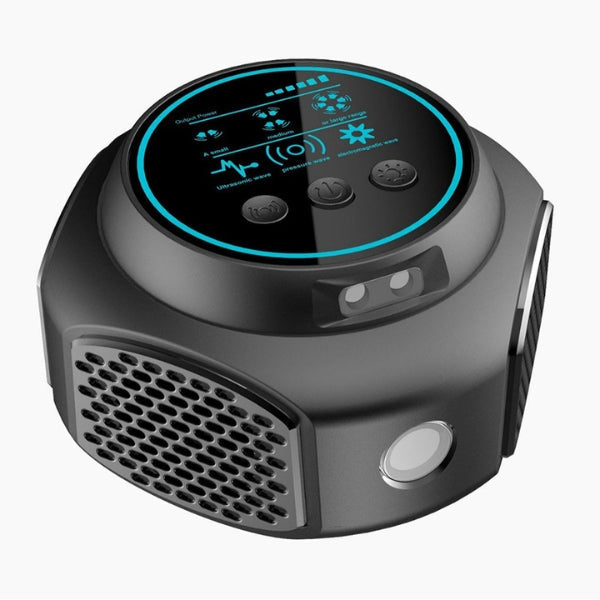 Dispositivo a ultrasuoni per allontanare vespe, api e topi | Nero o bianco | Presa elettrica | PestWave