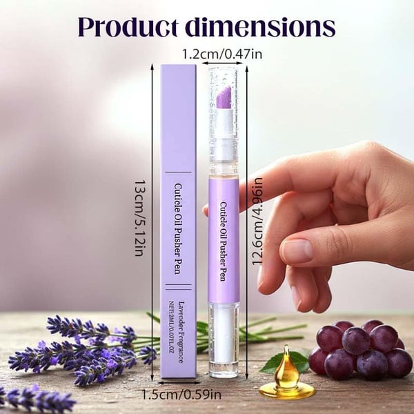 Penna-olietto per cuticole | Idratazione e brillantezza | Ad assorbimento rapido | Cuticella