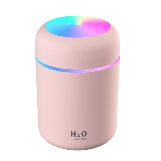 Nanoatomisoitu ilmankostutin diffuuseri | Kylmä sumu & LED-valaistus | Kompakti | Dewdrift