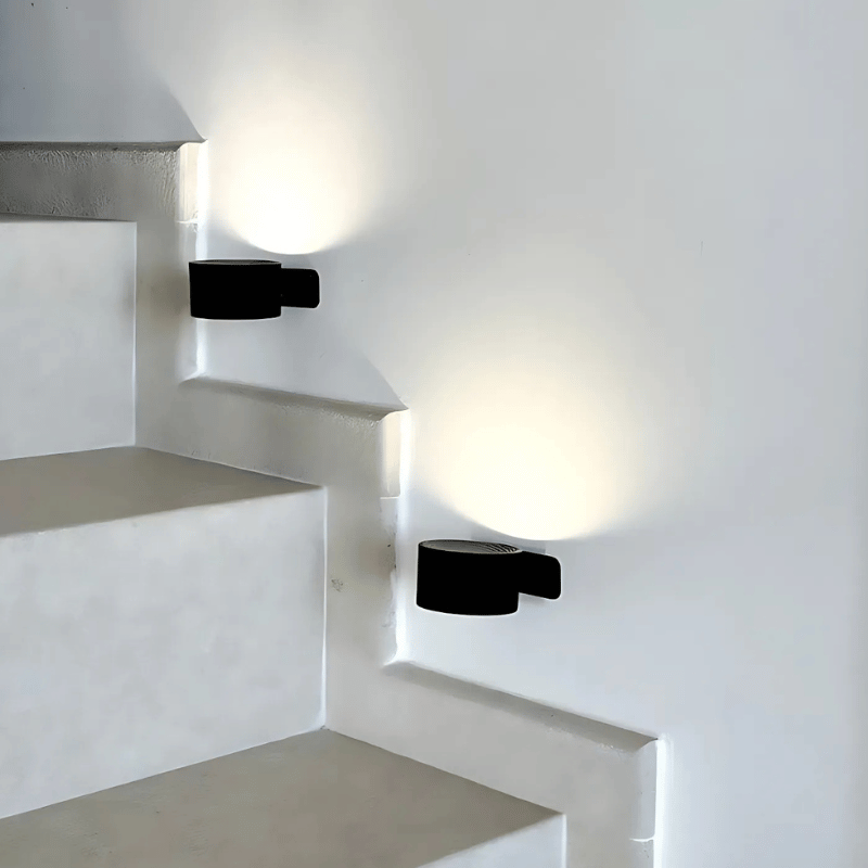 LED-Wandlampe Kabellos | 360° Drehbar | Warmes Leselicht | TwistLight