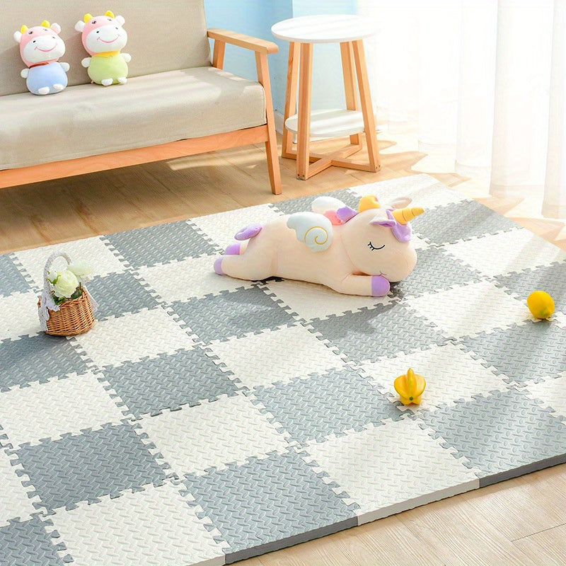Play mats | Padded Interlocking Floor | for Crawling & Playing | SoftGround