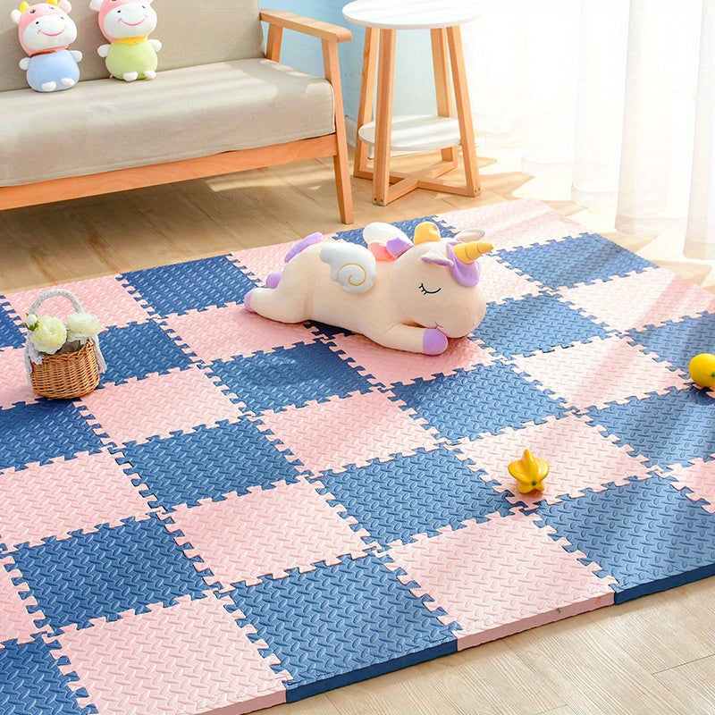 Play mats | Padded Interlocking Floor | for Crawling & Playing | SoftGround