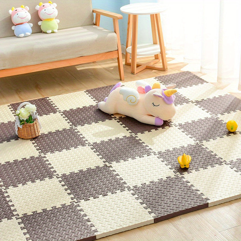 Play mats | Padded Interlocking Floor | for Crawling & Playing | SoftGround