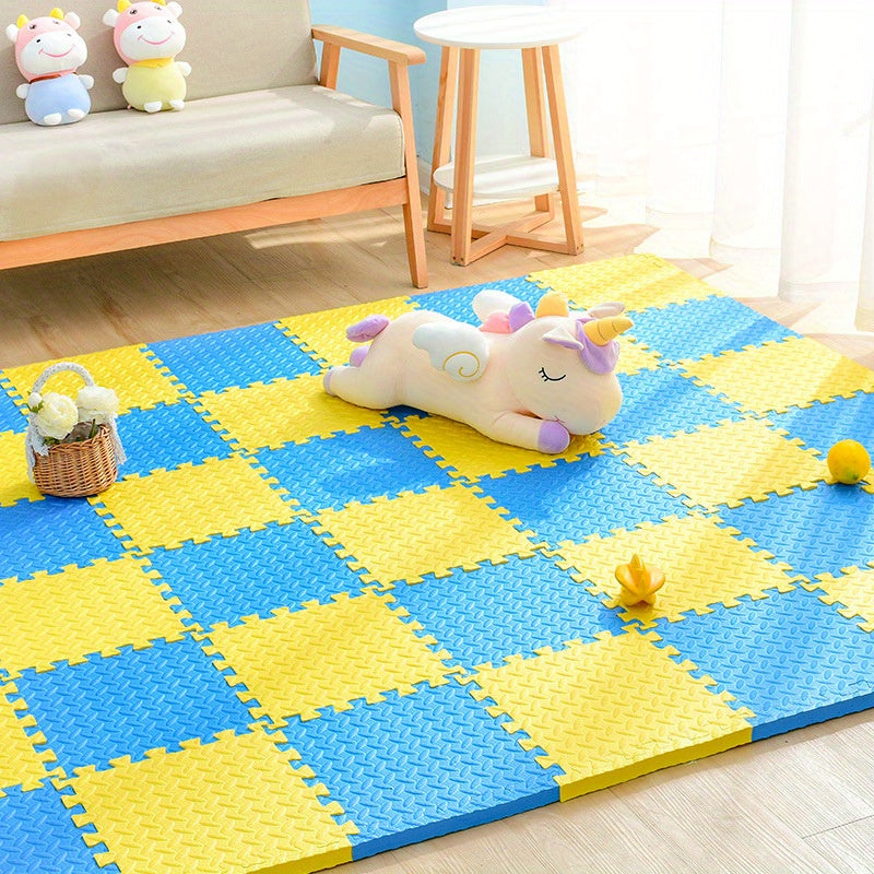 Play mats | Padded Interlocking Floor | for Crawling & Playing | SoftGround