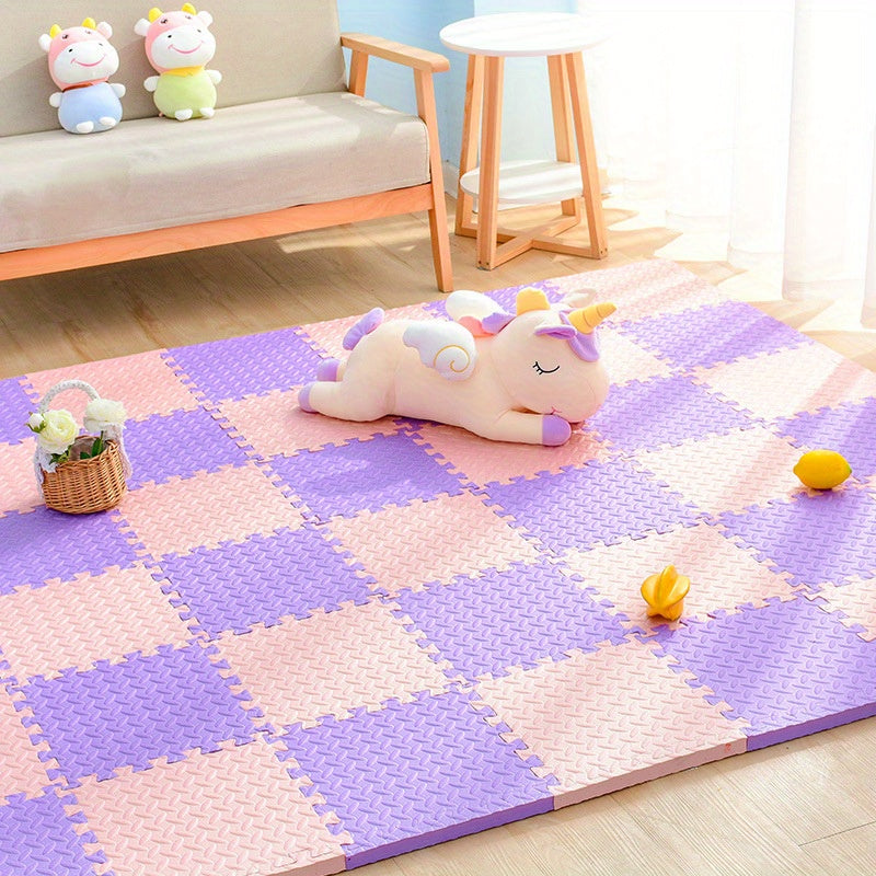 Play mats | Padded Interlocking Floor | for Crawling & Playing | SoftGround