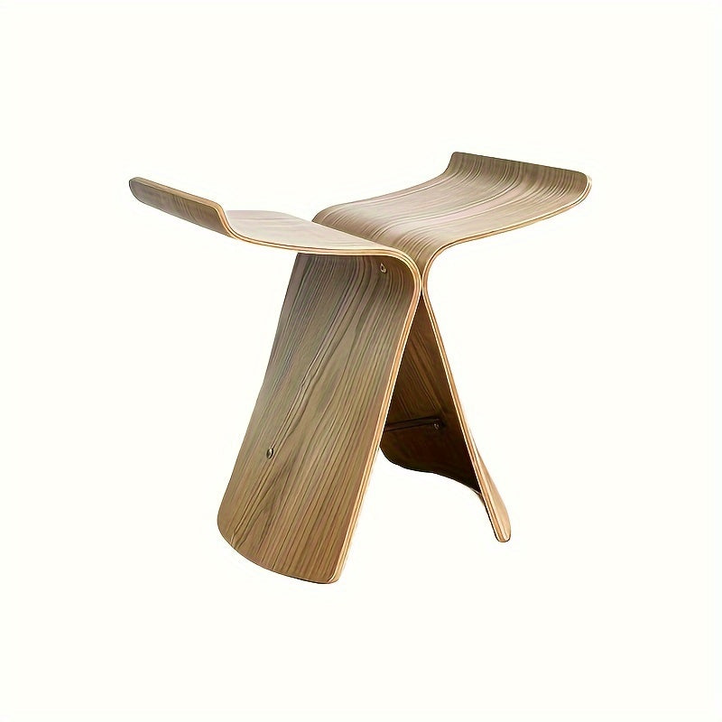 Sommerfugleskammel | Buet sædeflade | Skulpturel skammel | WingSeat