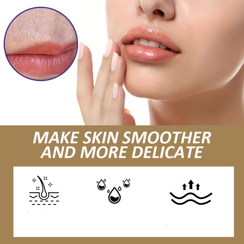 Crème dépilatoire pour le visage à l'huile de coco | Aloe Vera & acide hyaluronique | Douce et rapide | SilkTouch