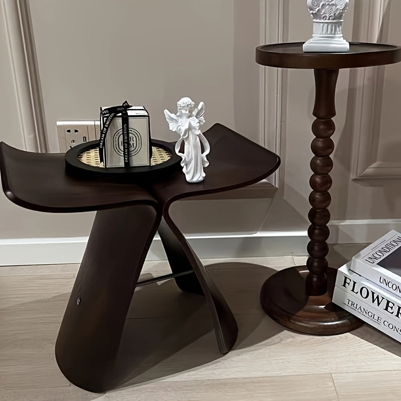 Sommerfugleskammel | Buet sædeflade | Skulpturel skammel | WingSeat