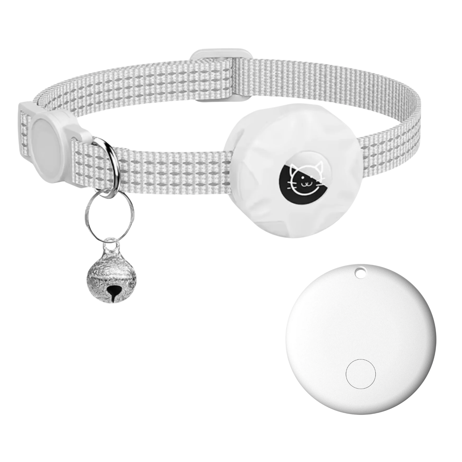 Smart-Tracker e collare per gatti | Senza GPS e SIM | Localizzazione tramite rete Android | FindPaw