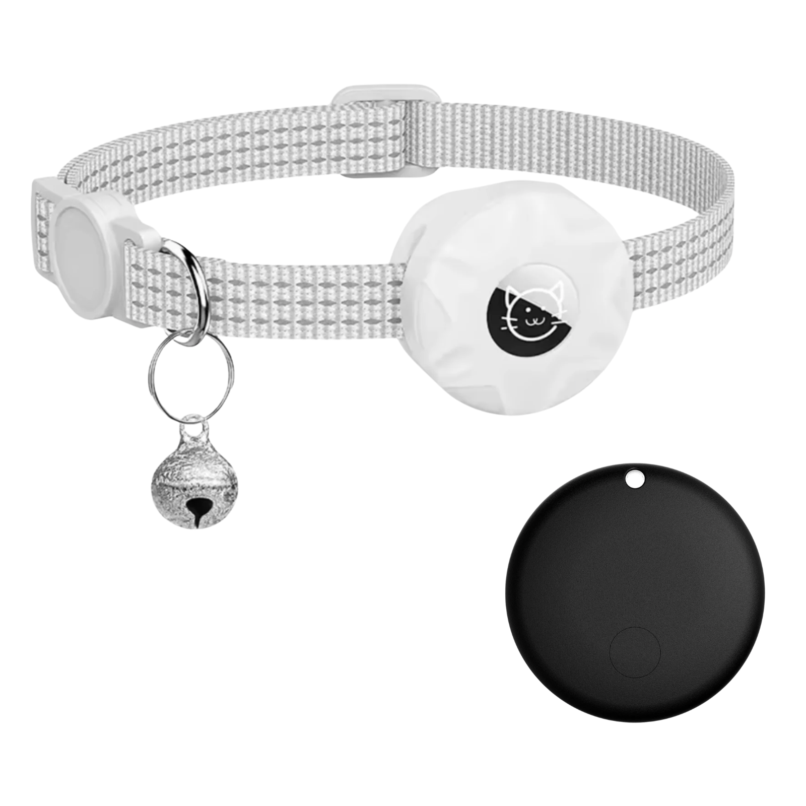 Smart-Tracker e collare per gatti | Senza GPS e SIM | Localizzazione tramite rete Android | FindPaw