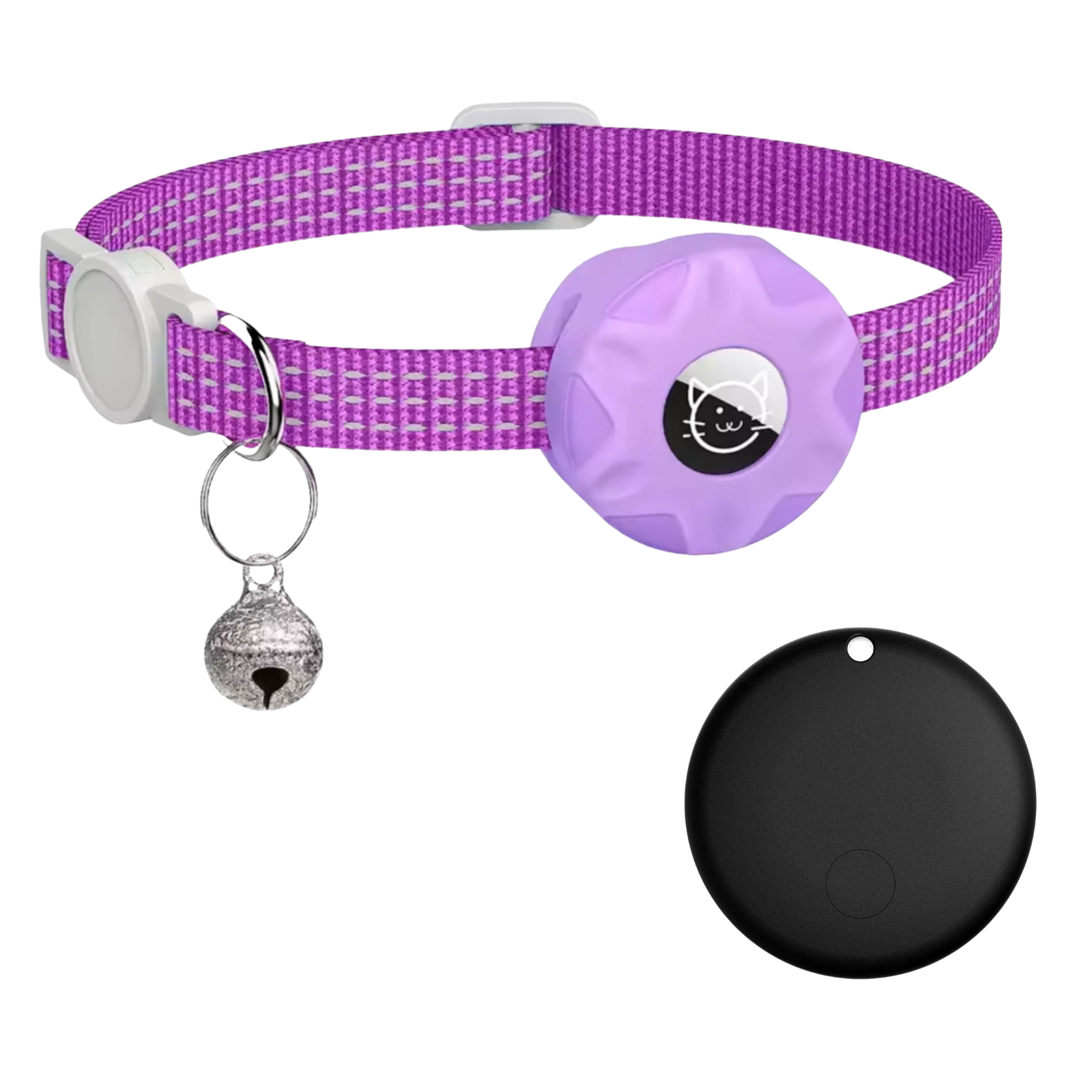 Smart-Tracker e collare per gatti | Senza GPS e SIM | Localizzazione tramite rete Android | FindPaw