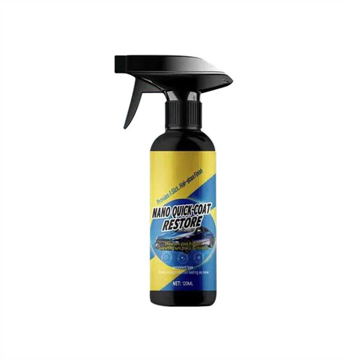 Auto Nano Schnell-Beschichtungsspray | Reinigt, Glänzt & Schützt den Lack | Nass und Trocken Anwendbar | QuickCoat