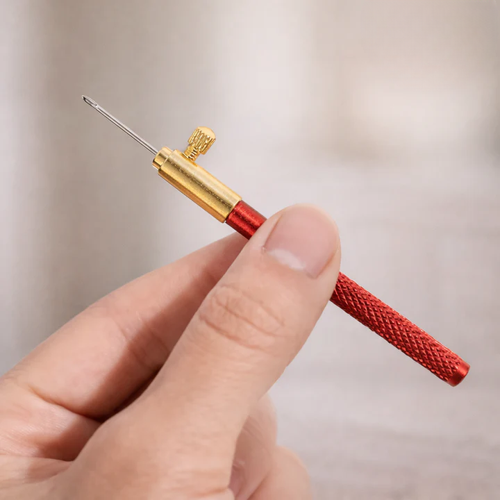 Set de ace pentru broderie cu tambur | 3 mărimi de ace | StitchPro