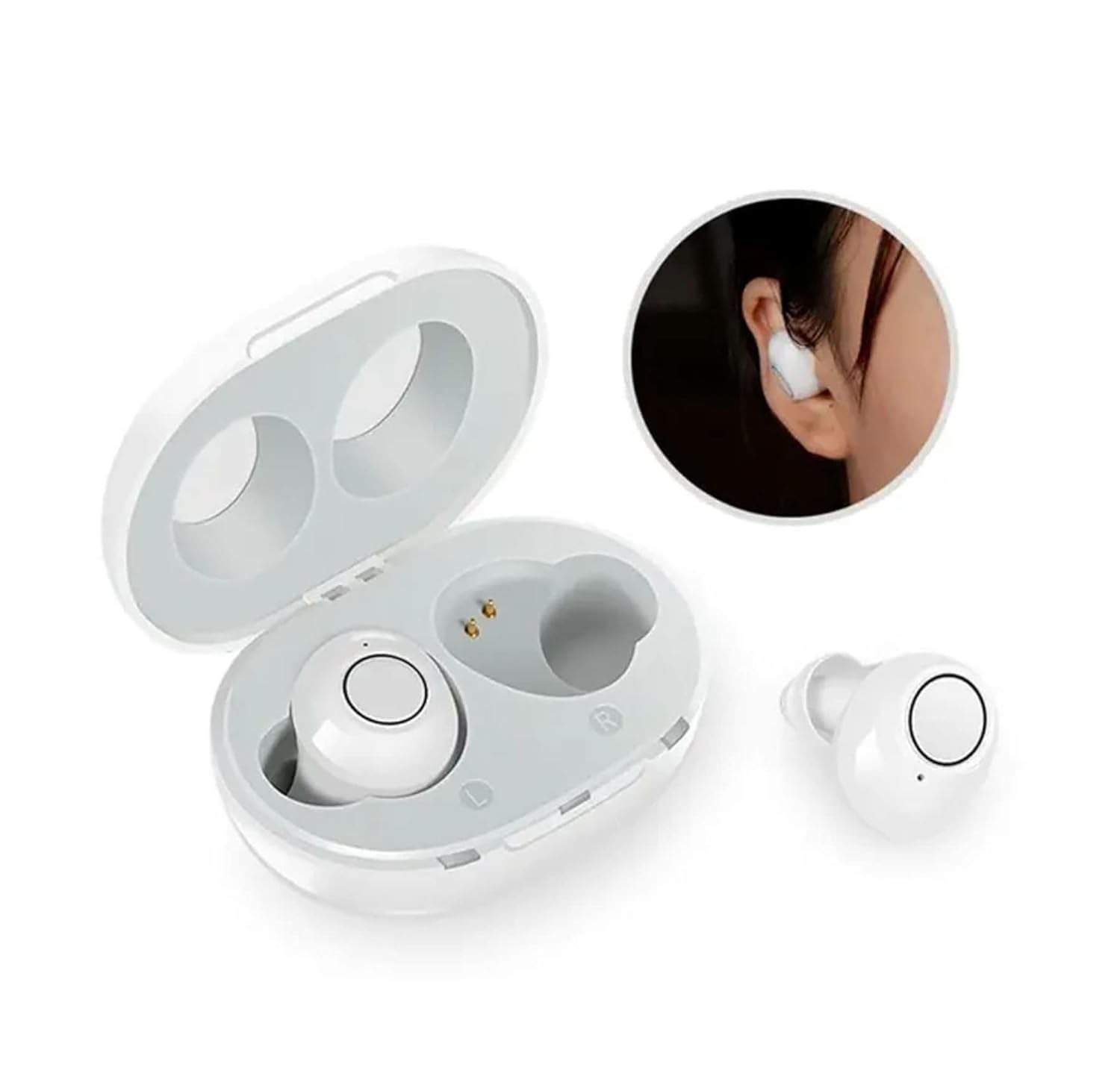 Trådløst høreapparat | Bluetooth og appstyring | Oppladbar ørepropp | ClearTone