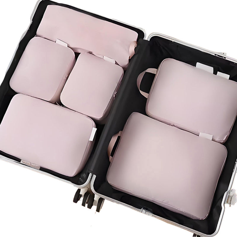 Packväskeset med kompression | Mer plats i resväskan | Packkuber i polyester | TripCube