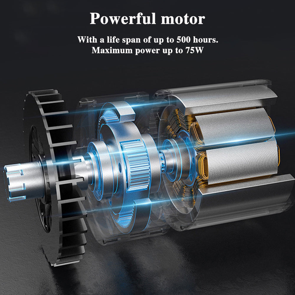 Ensemble de brosses de nettoyage électriques | Moteur 300 tr/min | Étanche avec poignée extensible | SpinShine