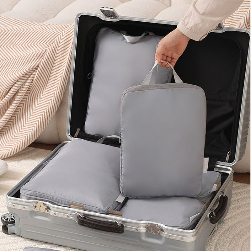 Packväskeset med kompression | Mer plats i resväskan | Packkuber i polyester | TripCube