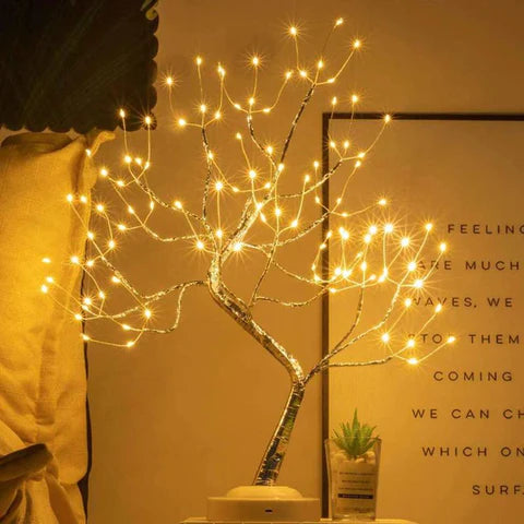 LED stromová lampa | Design bonsaje | Teplé světlo | ZenTree