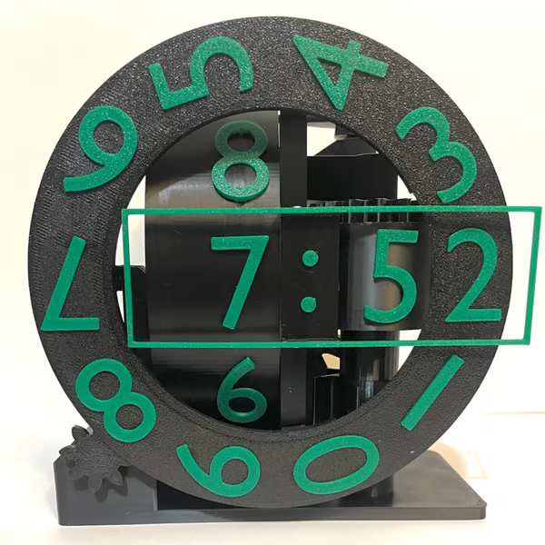 3D háromtengelyes falióra | Modern dizájn | Minimalista stílusú darab | Angletime