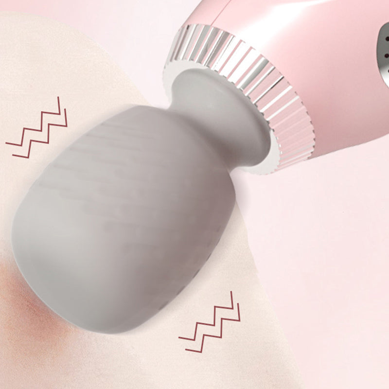 Bærbar elektrisk massageapparat | 5 intensiteter | Trådløs, USB-genopladelig | RelaxPulse