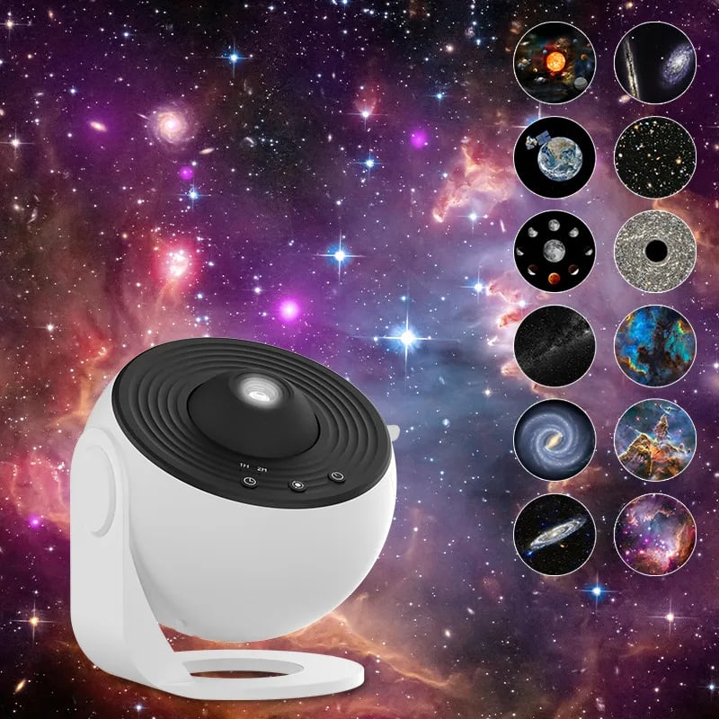 Sky Projector | 360° Rotatable with 12 Projections | HD Image & Bluetooth | Starcove