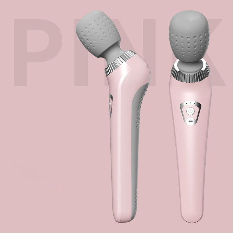 Bærbar elektrisk massageapparat | 5 intensiteter | Trådløs, USB-genopladelig | RelaxPulse