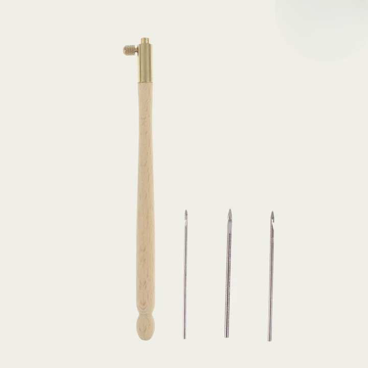 Set de ace pentru broderie cu tambur | 3 mărimi de ace | StitchPro