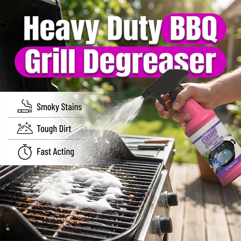 Desengrasante para parrilla BBQ | Botella con spray 120 ml | elimina grasa y suciedad quemada | GreaseOff
