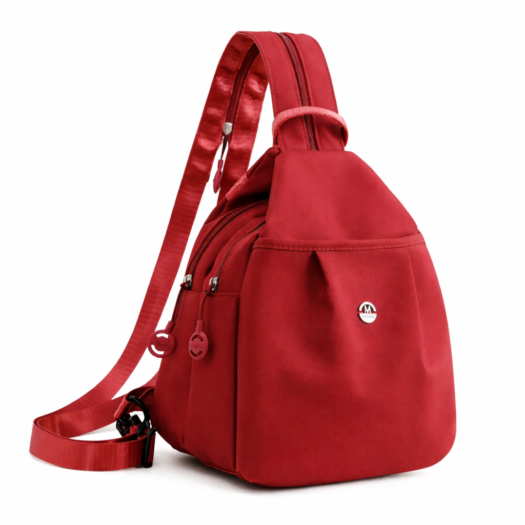 Skuldertaske med flere rum | kan bæres på 3 måder | Oxford-nylon | TrailPocket