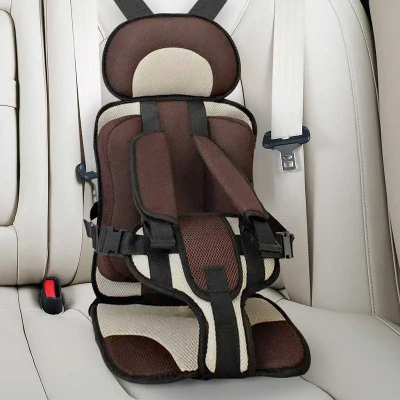 Seggiolino auto | con sistema di cinture regolabile | cuscino di seduta portatile | TravelGuard