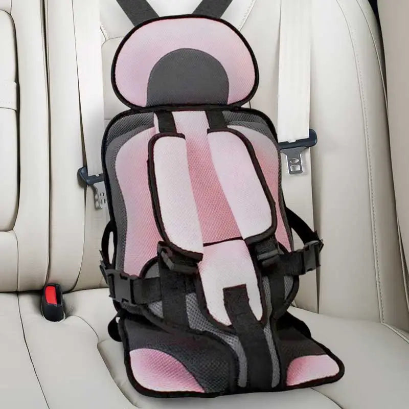 Seggiolino auto | con sistema di cinture regolabile | cuscino di seduta portatile | TravelGuard