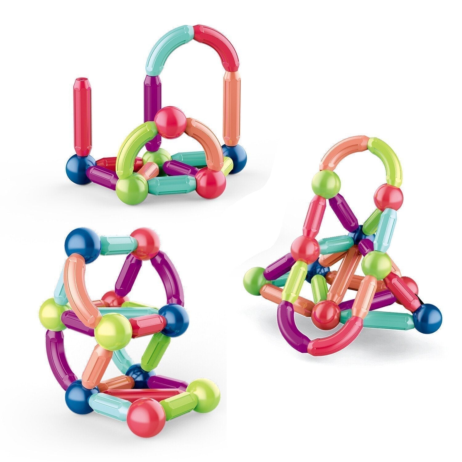 Connect-It Toy™ - Pädagogisches Magnetspielzeug für Kinder