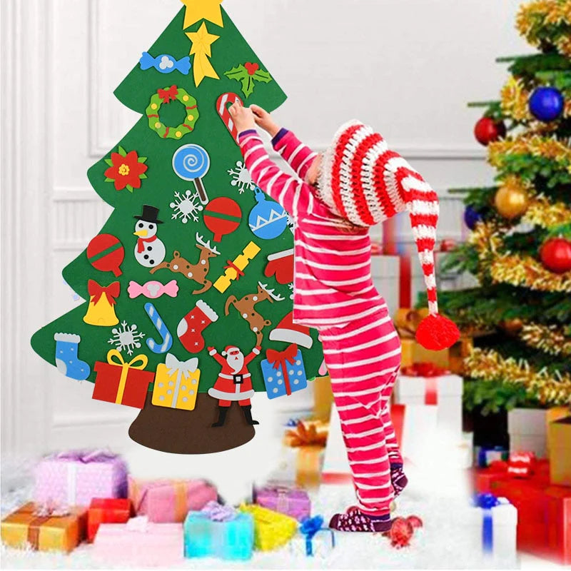 FeltTree™- Filz-Weihnachtsbaum für Kinder