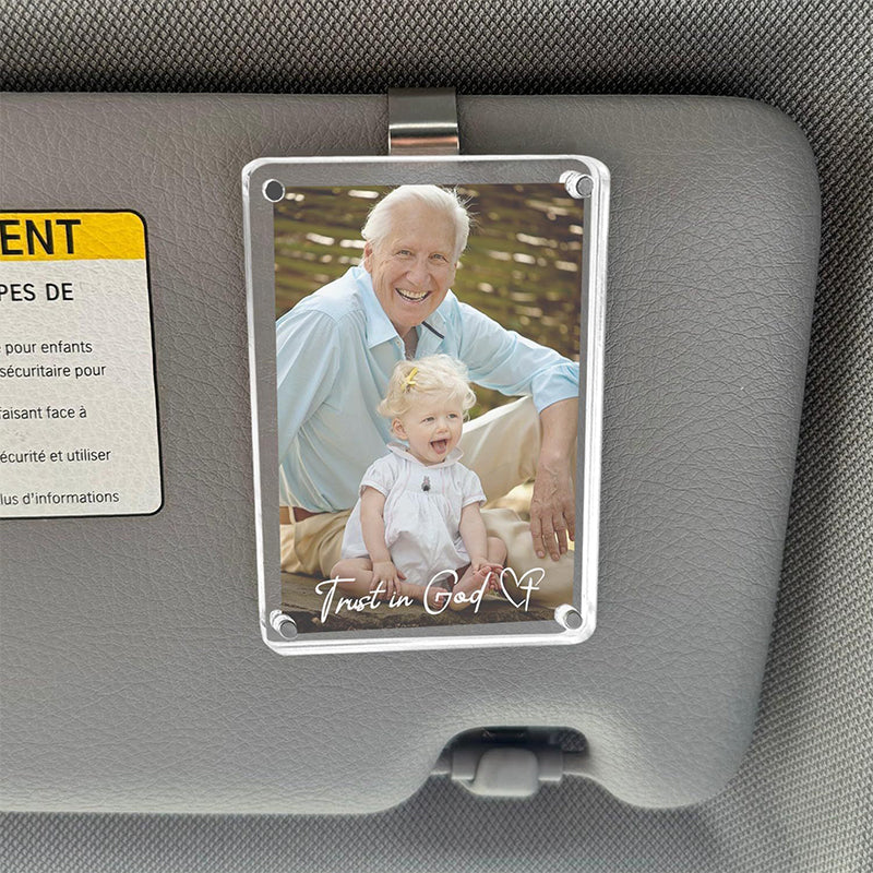 Fotoclip für die Sonnenblende im Auto | Für Fotos 8,9x5,8 cm | Universell | SnapView