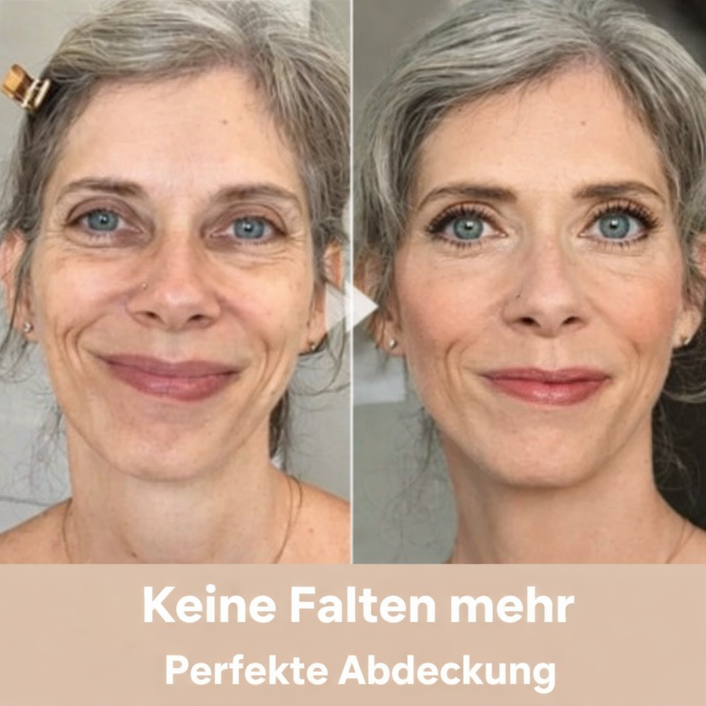 Foundation-Stick | Faltenglättende 2-in-1-Abdeckung | Farbangepasster | PerfectBlend
