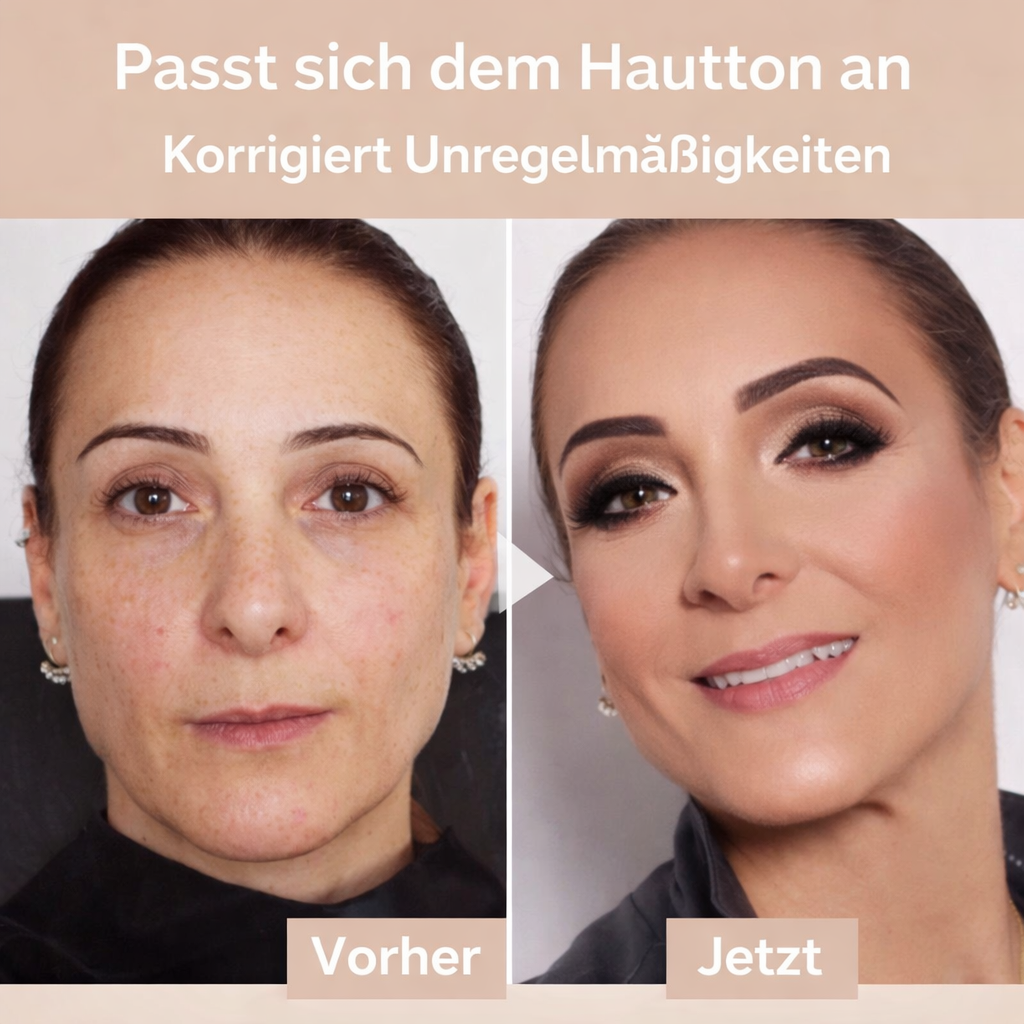 Foundation-Stick | Faltenglättende 2-in-1-Abdeckung | Farbangepasster | PerfectBlend