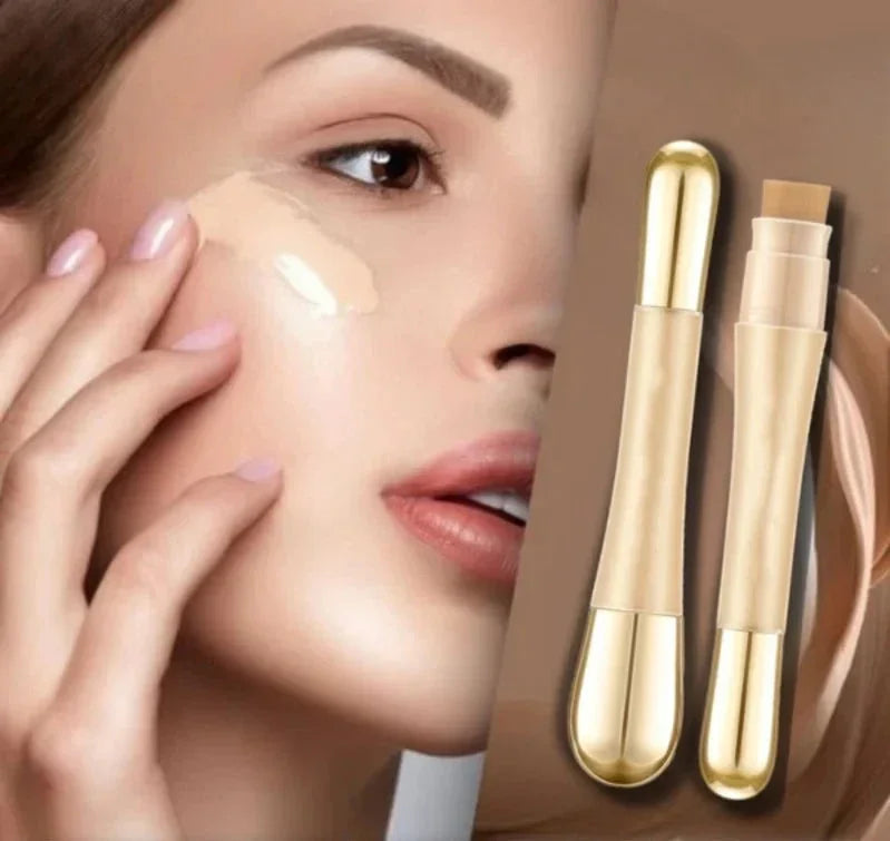 Foundation-Stick | Faltenglättende 2-in-1-Abdeckung | Farbangepasster | PerfectBlend