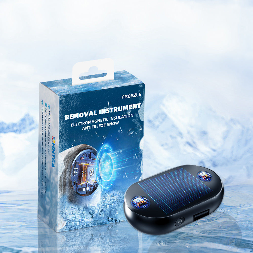 Frostschutz Auto | Solar Enteisungsgerät | Kratzfrei automatisch | FrostGuard