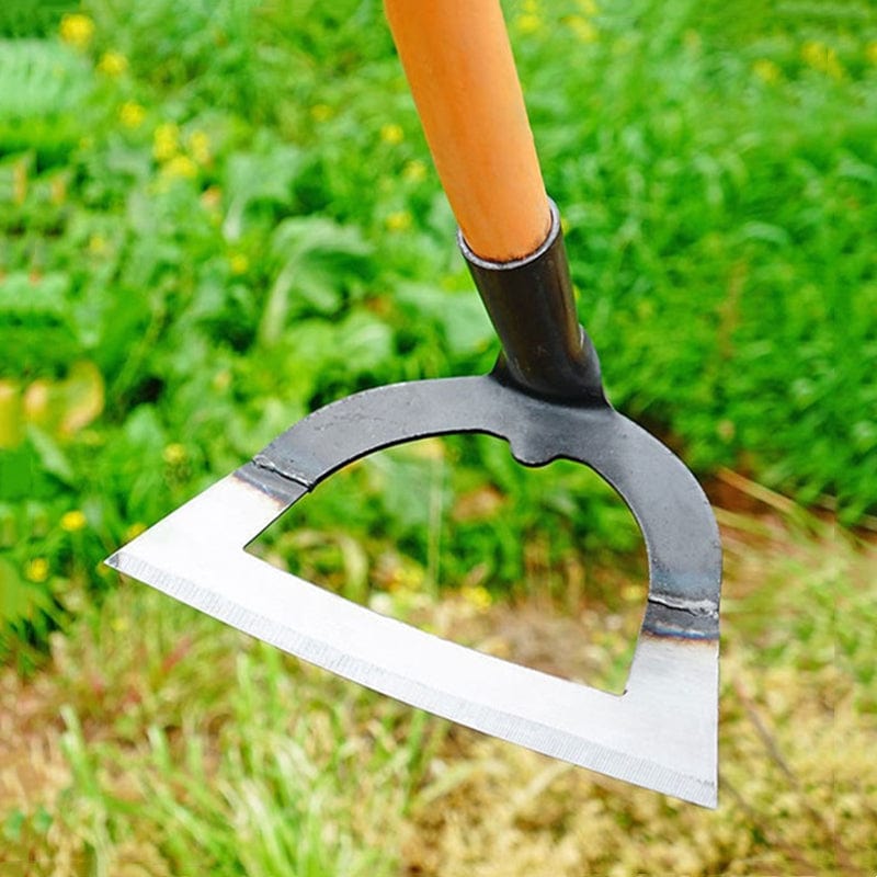 Gartenhacke Manganstahl | Unkraut entfernen & Boden lockern | Handgeschmiedet | Ironroot