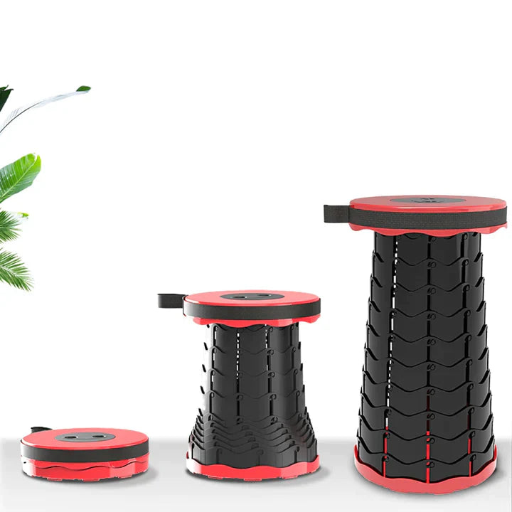 Sedia portatile | Regolabile in altezza 7-47 cm | Supporta fino a 160 kg | Pieghevole | Traveseat