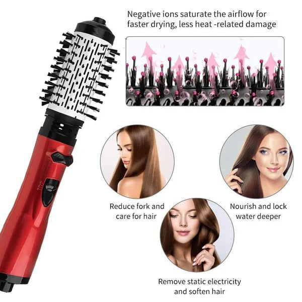 Haartrockner | Drehfunktion | Volumen & Locken | Austauschbare Bürsten | StylePro