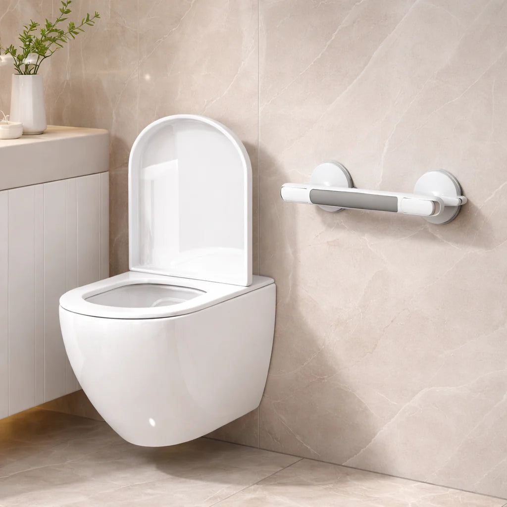 Maniglia di supporto per doccia, vasca da bagno o WC | Senza forare | Presa sicura | StableHold