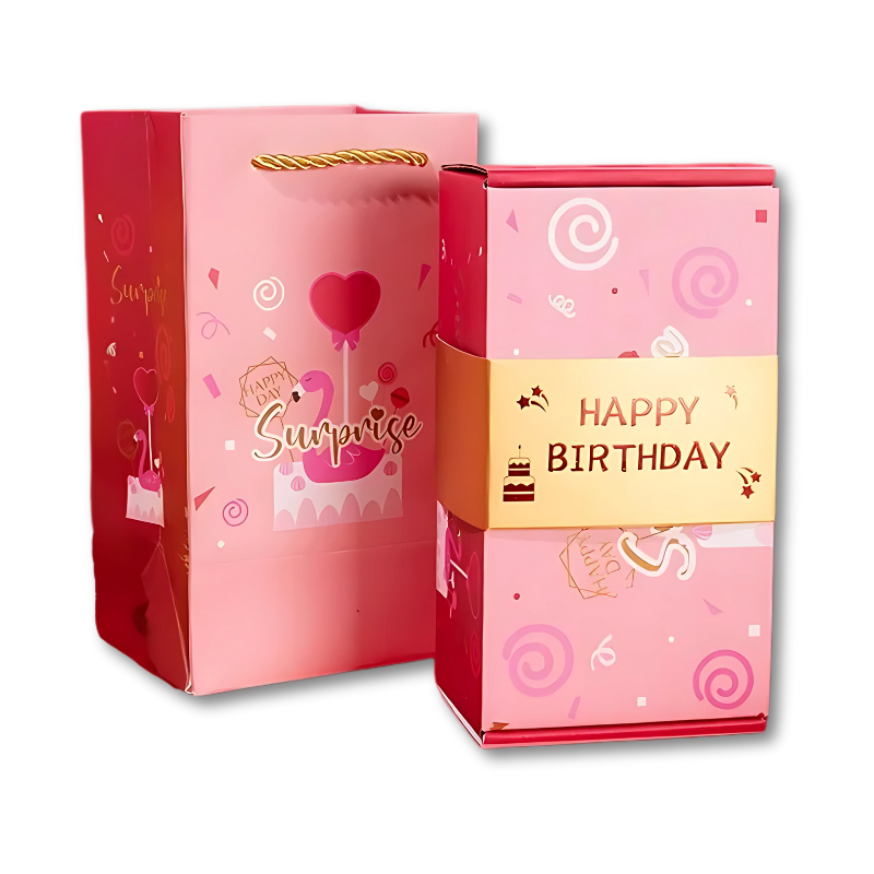 Scatola regalo a sorpresa | Con scatole a molla che saltano fuori | Idea regalo fai da te | HeartPop