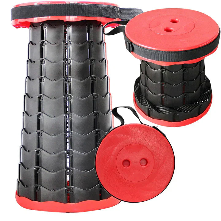 Sedia portatile | Regolabile in altezza 7-47 cm | Supporta fino a 160 kg | Pieghevole | Traveseat