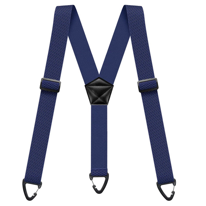 Herren Hosenträger mit X-Förmigem | Rücken & Hakenclips | 3,8 cm Breite Elastikbänder | StrapWorks