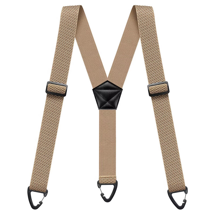 Herren Hosenträger mit X-Förmigem | Rücken & Hakenclips | 3,8 cm Breite Elastikbänder | StrapWorks