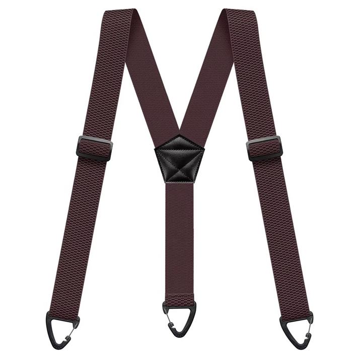 Herren Hosenträger mit X-Förmigem | Rücken & Hakenclips | 3,8 cm Breite Elastikbänder | StrapWorks