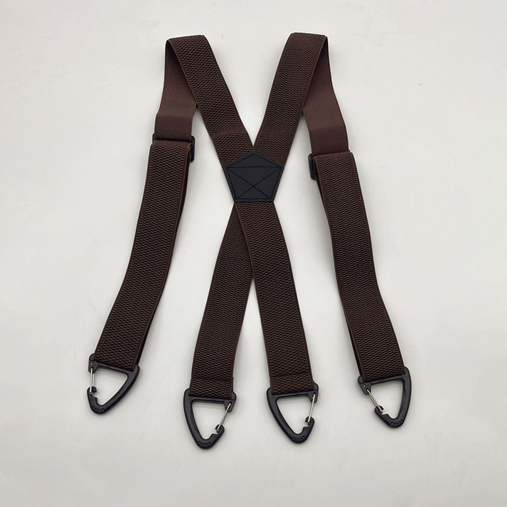 Herren Hosenträger mit X-Förmigem | Rücken & Hakenclips | 3,8 cm Breite Elastikbänder | StrapWorks