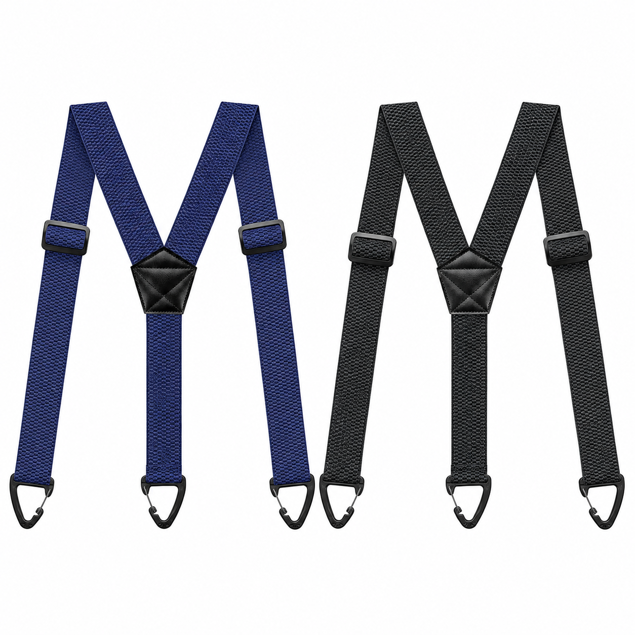 Herren Hosenträger mit X-Förmigem | Rücken & Hakenclips | 3,8 cm Breite Elastikbänder | StrapWorks