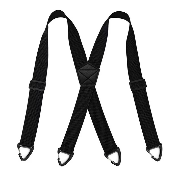 Herren Hosenträger mit X-Förmigem | Rücken & Hakenclips | 3,8 cm Breite Elastikbänder | StrapWorks